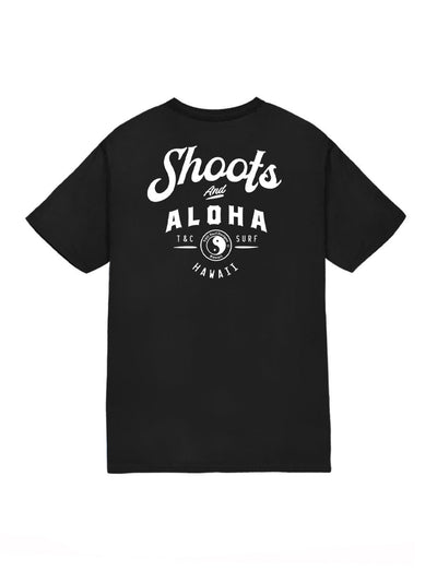 T&C Surf Designs T&C Surf Shoots and Aloha Jersey Tee, S / Black