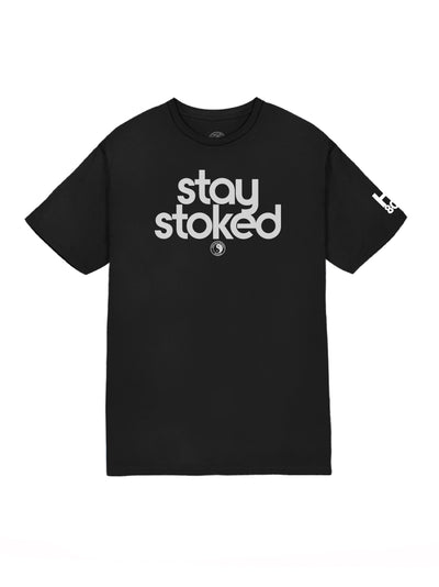 T&C Surf Designs T&C Surf Stay Stoked Jersey Tee, S / Black