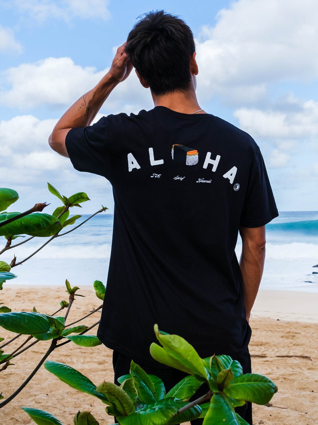 T&C Surf Designs Aloha Grinds Jersey Tee,