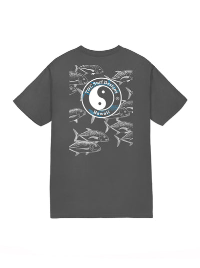 T&C Surf Designs T&C Surf Passing By Jersey Tee, S / Charcoal