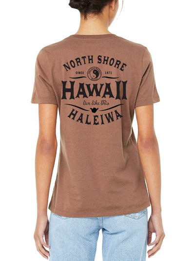 T&C Surf Designs T&C Surf North Shore Hawaii Relaxed Tee, Chestnut / S