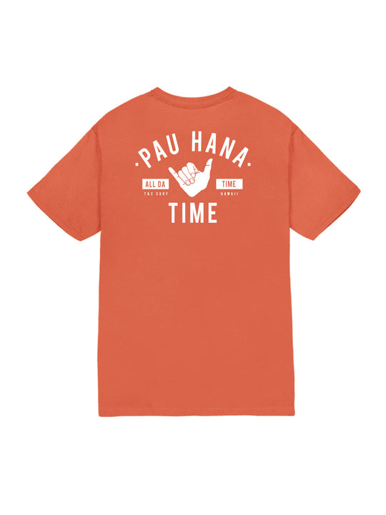 T&C Surf Designs T&C Surf Pau Time Jersey Tee, S / Coral Silk