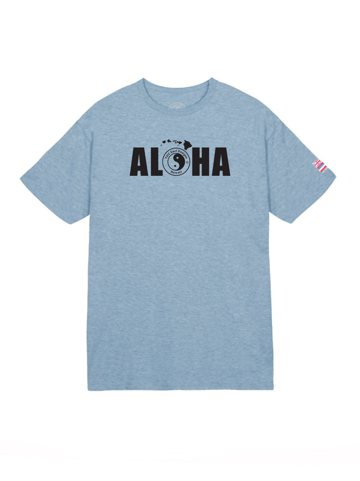 T&C Surf Designs Aloha Jersey Tee, Heather Indigo / S