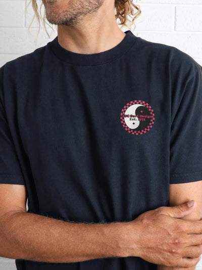 T&C Surf Designs T&C Surf Australia Iconic Checker Tee, S (AUS) / Midnight