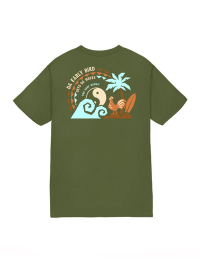 T&C Surf Designs T&C Surf Early Bird Jersey Tee, Military Green / S