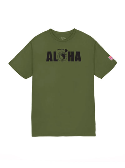 T&C Surf Designs T&C Surf Aloha Jersey Tee, Military Green / S