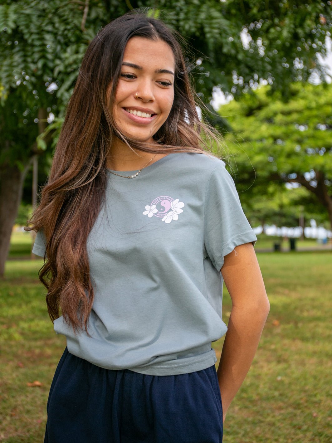 T&C Surf Designs Sakura Cluster Maple Tee,