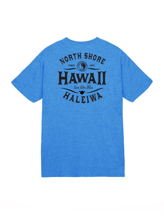 T&C Surf Designs T&C Surf North Shore Hawaii Jersey Tee, Royal Heather / S