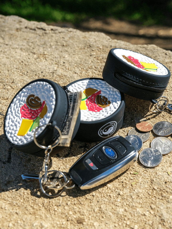 T&C Surf Designs Maki Sushi Coin Key Chain,